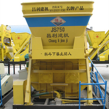 Js750 Electric Motor for Concrete Mixer, Portable Concrete Mixer